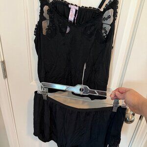 Savage Fenty Lingerie by Rhianna lace camisole and booty shorts